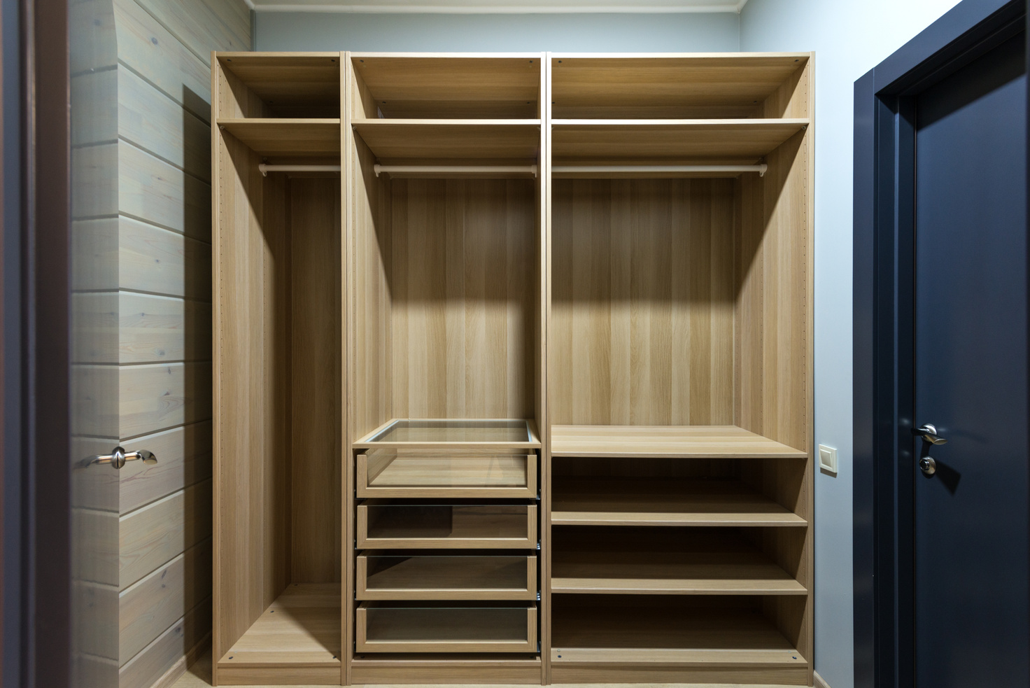 Brown Wooden Shelves