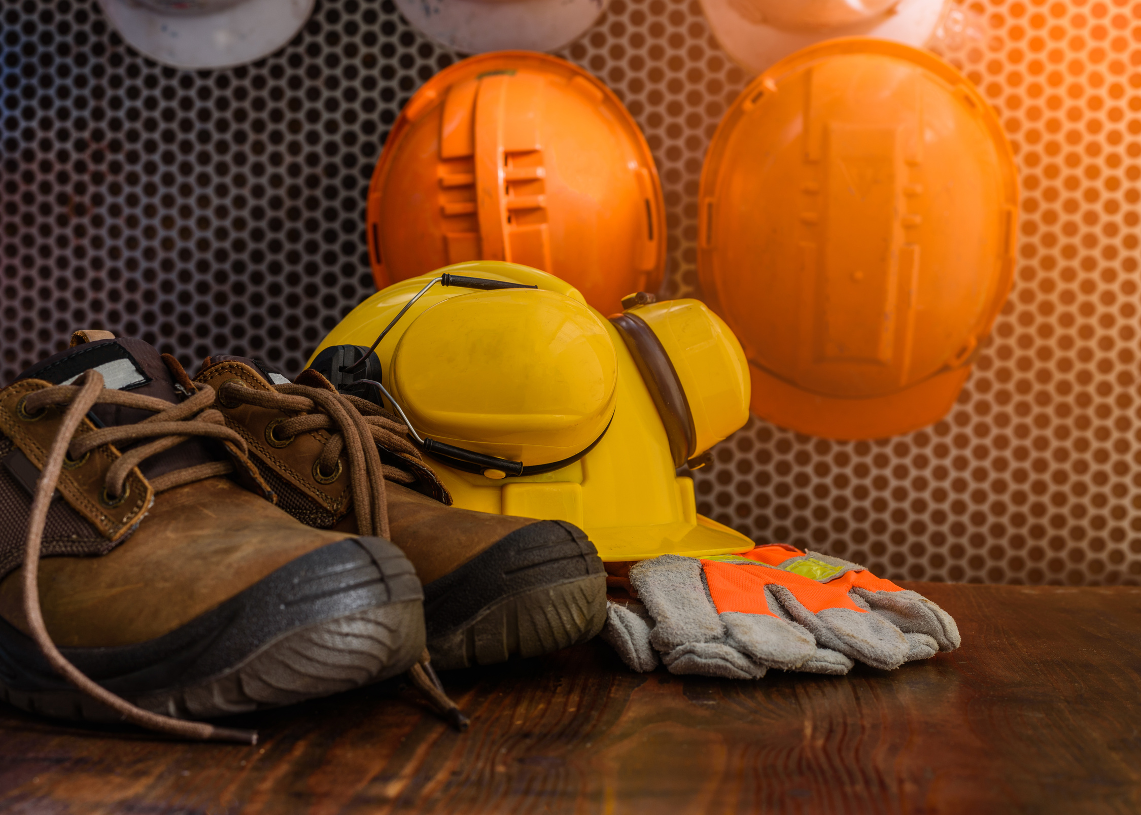Personal safety equipment.